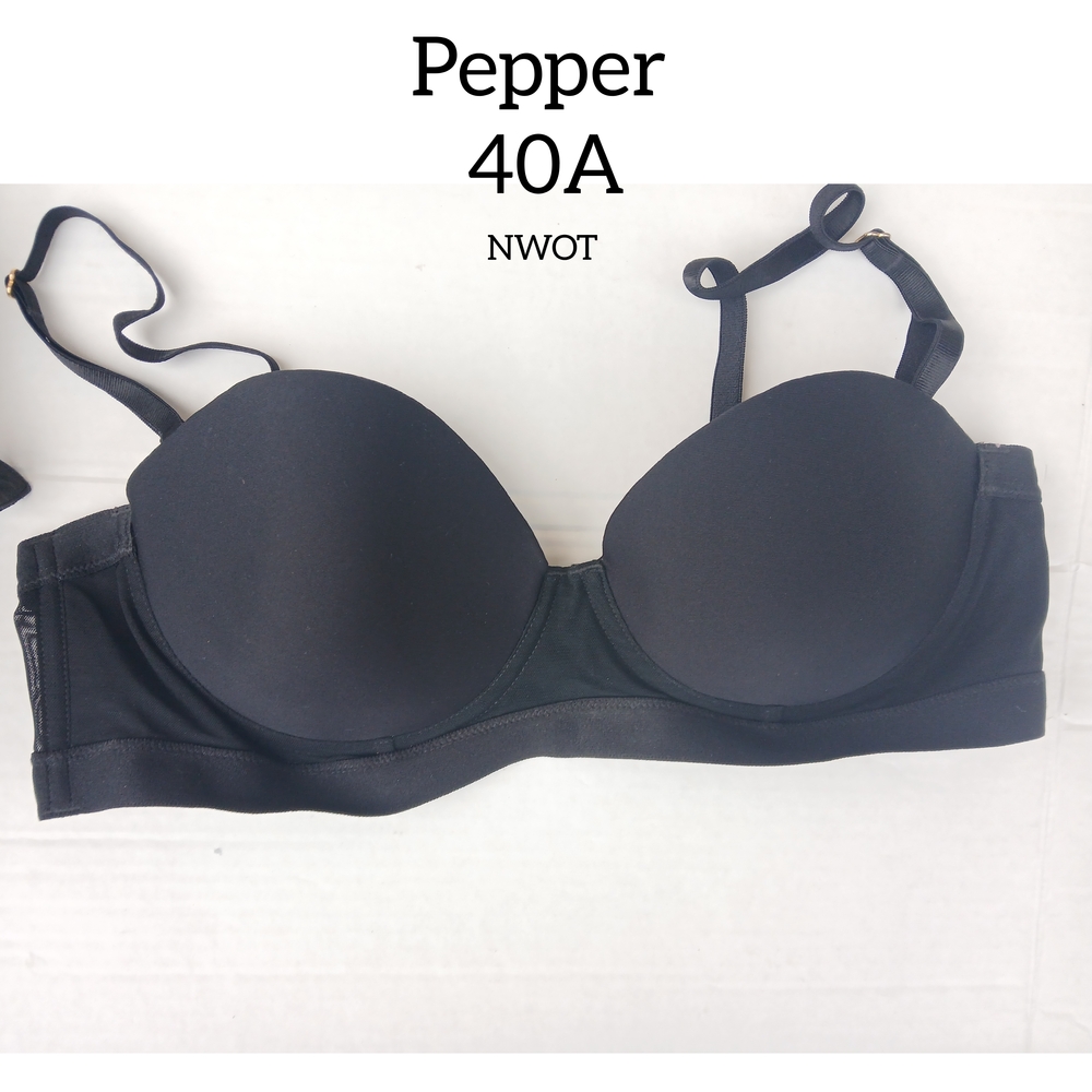 Pepper Women's Black Bra